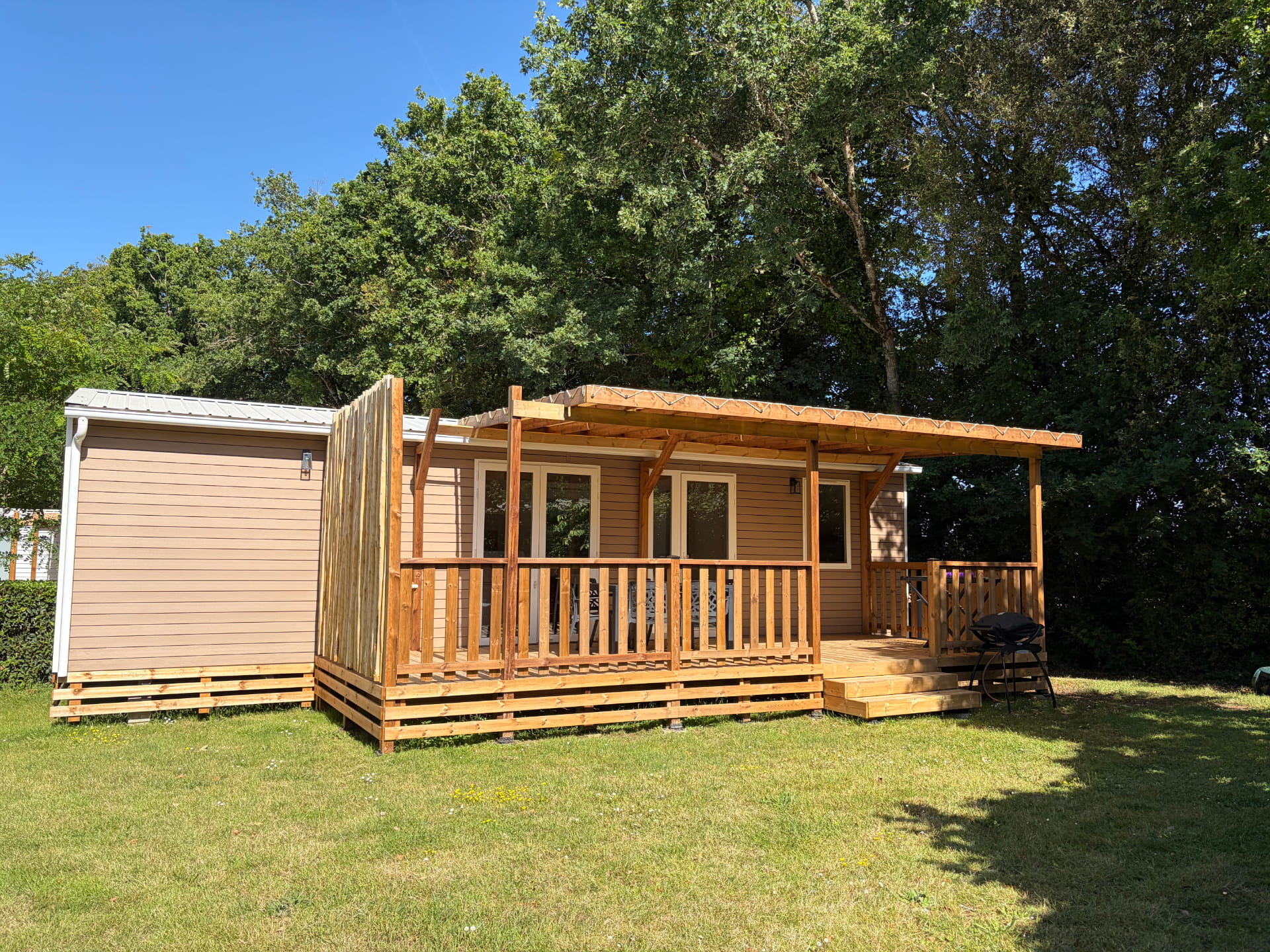 Camping La Garangeoire - Mobil-home Océania XXL