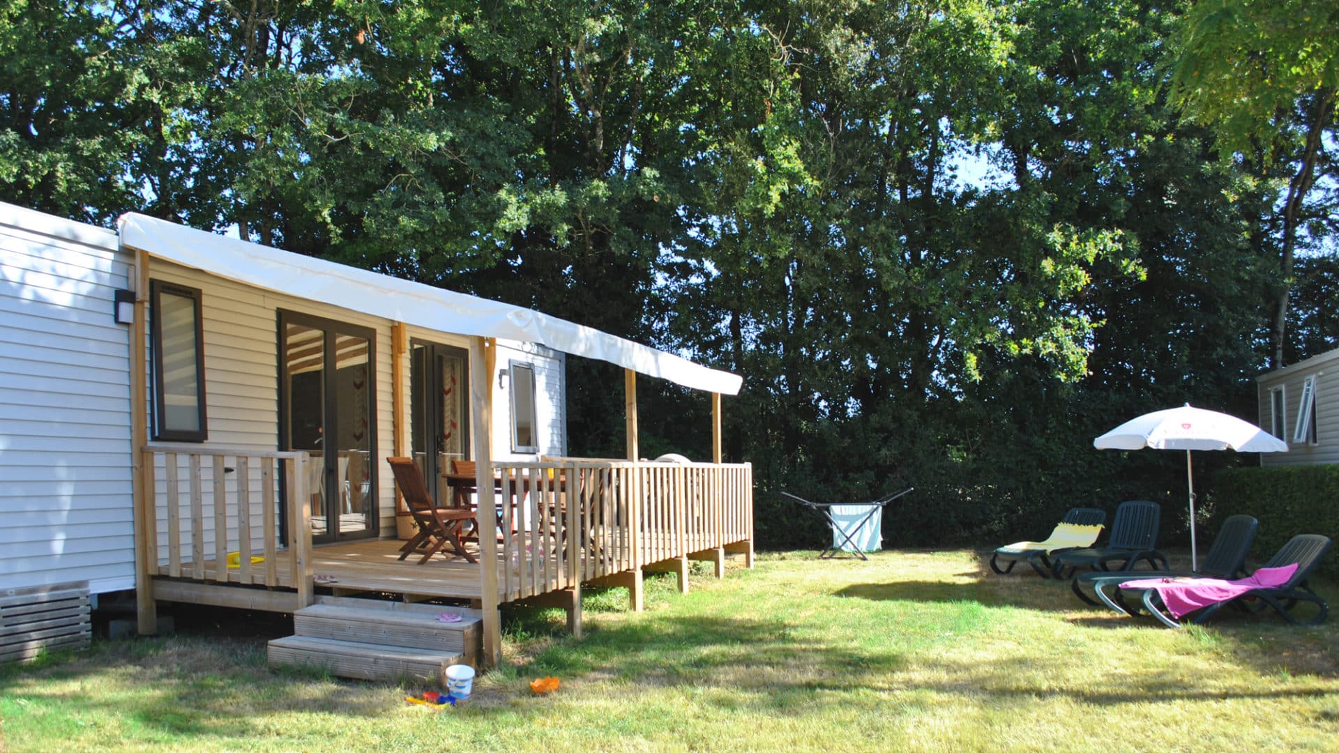 Camping La Garangeoire - Mobile home Océania XXL