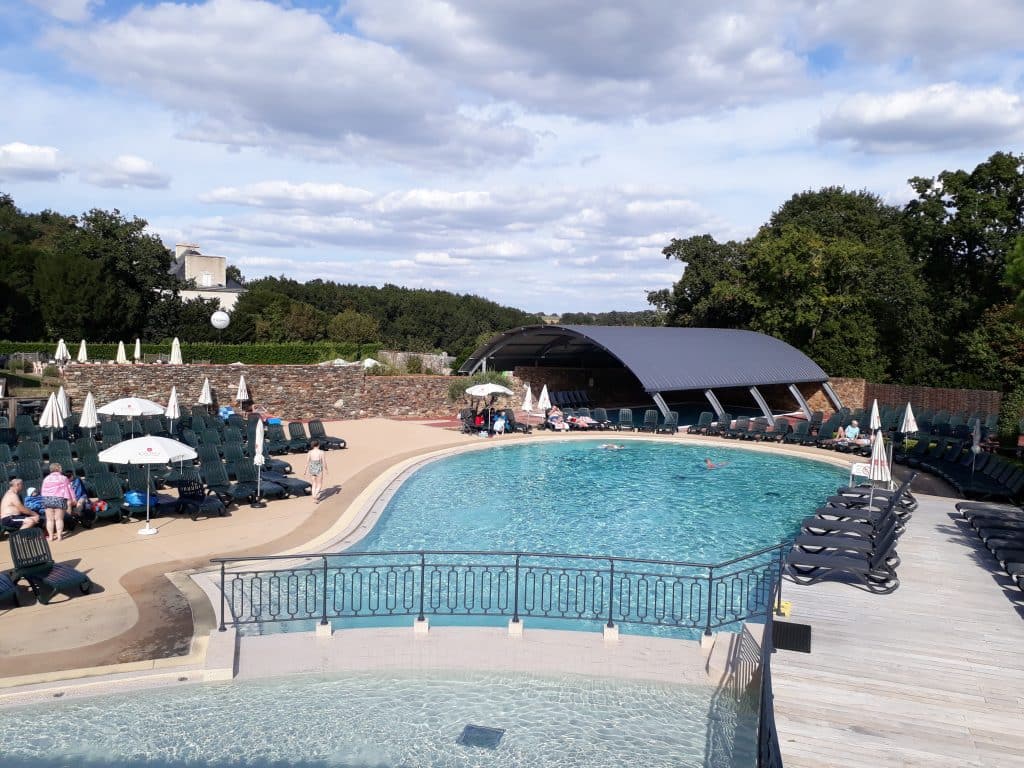 campsite in vendee : swimming pool