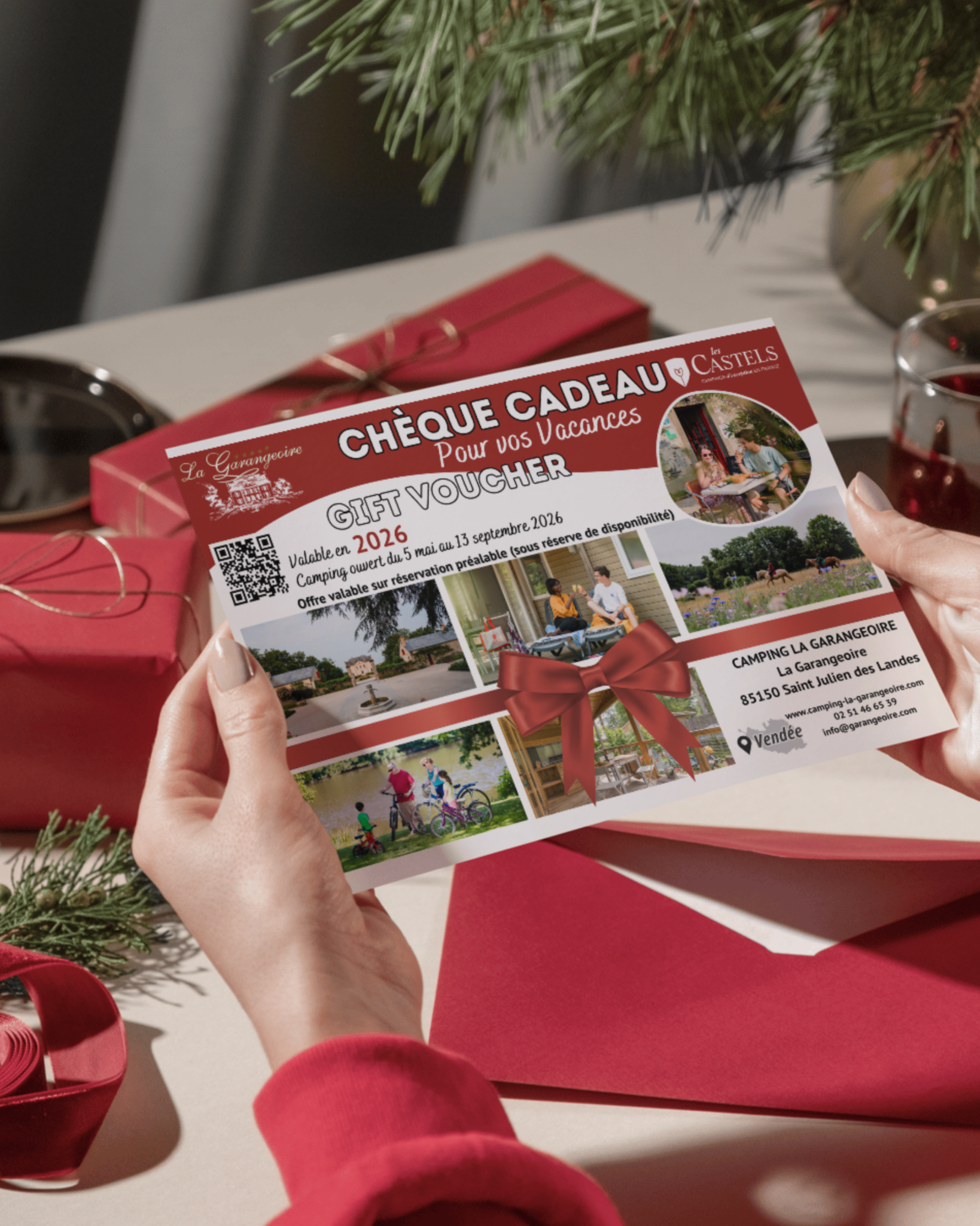 Camping la Garangeoire - Chèque cadeau